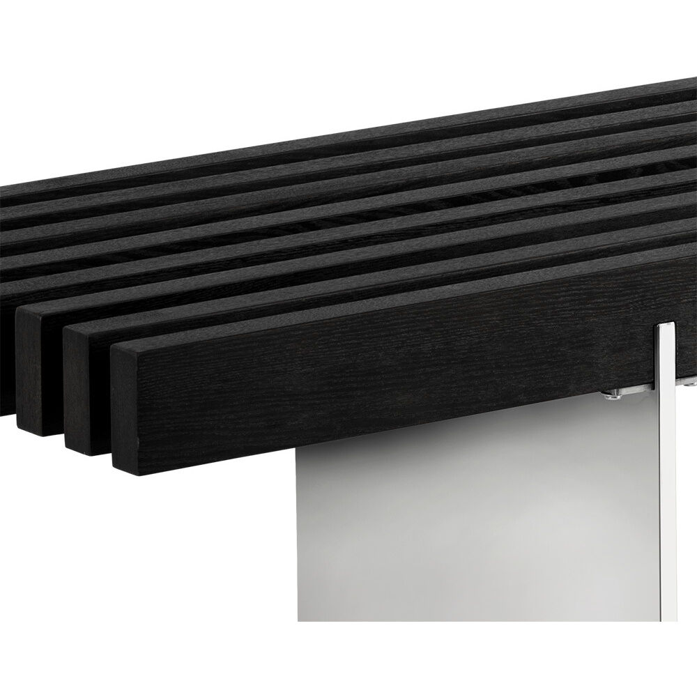 Atticus Black / Polished Bench